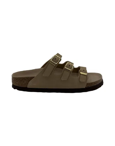 Birkenstock City Slippers In Beige