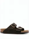 Birkenstock Classic Open-toe Sandals With Adjustable Straps In Black