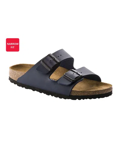 Pre-owned Birkenstock Classic Sandals With Anatomically Shaped Footbed - Blue -size 45