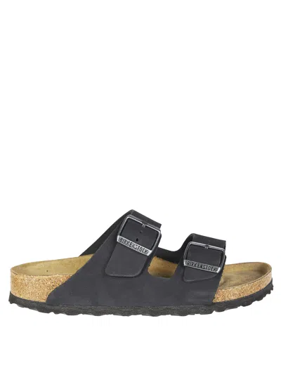Birkenstock Classic Two-strap Slide Sandals For Women In Black