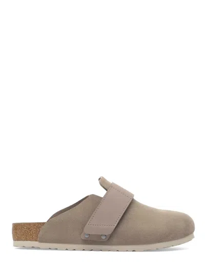 Birkenstock Closed-toe Sandals With Adjustable Strap In Brown