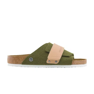Pre-owned Birkenstock Concepts X  Wmns Kyoto 'olive Felt' | Green | Women's Size 36