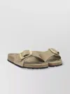 Birkenstock Cork Sole Open Toe Sandals With Rubber Outsole