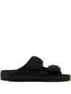 Birkenstock Cosny Double-strap Nylon Sandals In Black