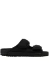 Birkenstock Cosny Double-strap Nylon Sandals In Black