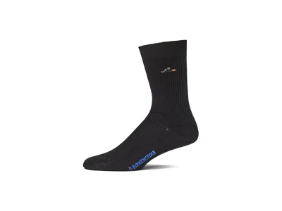 Birkenstock Cotton Ribbed Socks Knee High Socks Shoes Black: Md (us Women's 8-8.5)