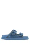Birkenstock Open-toed Sandals In Fadeddenim