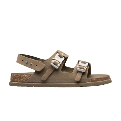Pre-owned Birkenstock Dior X Milano Sandal 'khaki' | Brown | Men's Size 43