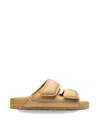 Birkenstock Double Adjustable Strap Open Sandal In Beige