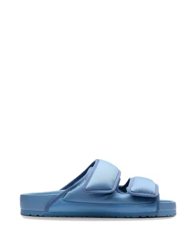 Birkenstock Double Adjustable Strap Open Sandal In Light Blue