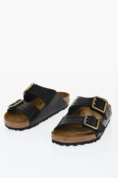 Birkenstock Double Buckle Leather Sandals