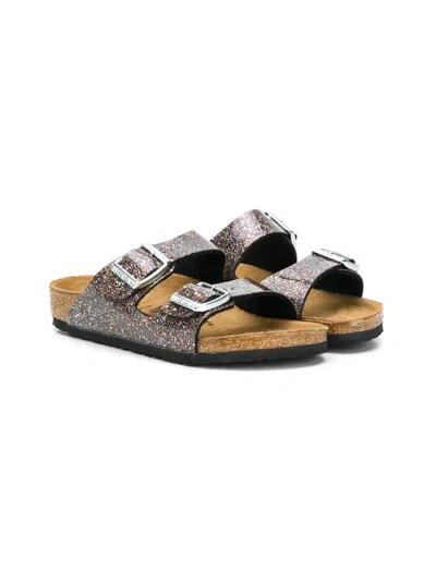 Birkenstock Kids' Double Buckle Sandals In Multi