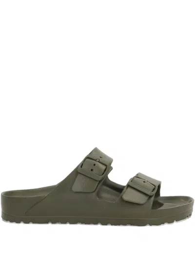 Birkenstock Double-buckle Sandals In Green