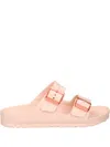 Birkenstock Double-buckle Slides In Pink