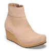 BIRKENSTOCK EBBA BOOTS IN WARM SAND