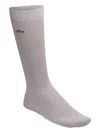 Birkenstock Embroidery-sandal Socks In Neutral