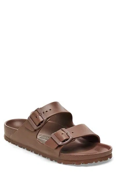 Birkenstock Essentials Arizona Waterproof Slide Sandal In Brown