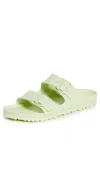 Birkenstock Eva Arizona Sandals Faded Lime In Faded Lime
