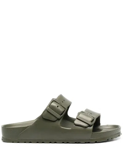 BIRKENSTOCK EVA ECO LEATHER SANDALS