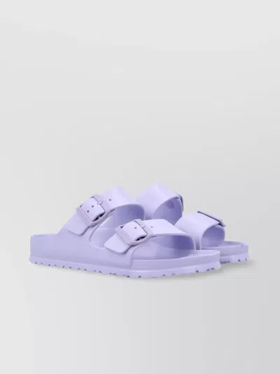 Birkenstock Eva Sandals With Flat Sole And Open Toe In Blue