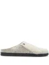 Birkenstock Felted Slip-on Slippers In Nude