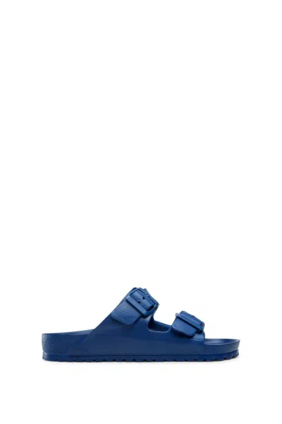 Birkenstock Flat Sandal In Blue