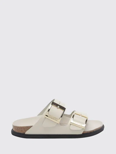 Birkenstock Flat Sandal Woman Color White
