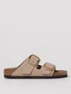 Birkenstock Beige Narrow Arizona Big Buckle Sandals