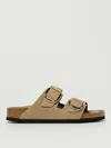 Birkenstock Arizona Big Buckle Sandcastle Sandal In Neutral