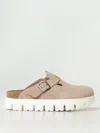 Birkenstock Boston Chunky Clogs In Beige
