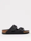Birkenstock Flat Sandals  Woman Color Black In Black