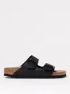 Birkenstock Flat Sandals  Woman Color Black In Black