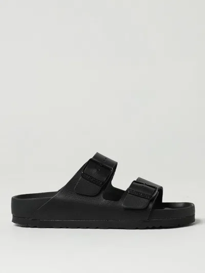 BIRKENSTOCK FLAT SANDALS BIRKENSTOCK WOMAN COLOR BLACK,G83850002