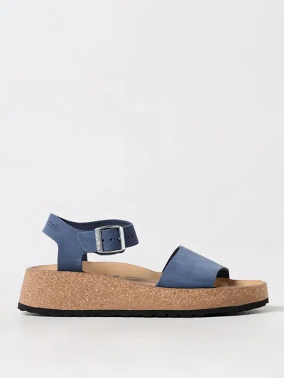 Birkenstock Flat Sandals  Woman Colour Blue