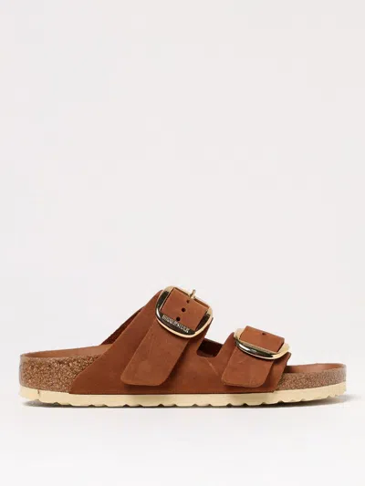 Birkenstock Flat Sandals  Woman Color Brown