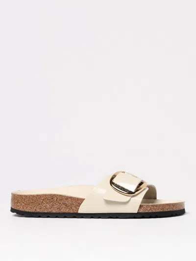 Birkenstock Flat Sandals  Woman Colour Ecru