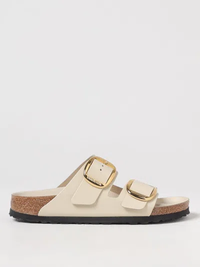 Birkenstock Flat Sandals  Woman Color Ecru