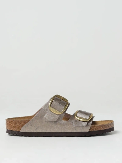 Birkenstock Flat Sandals  Woman In Gold