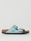 Birkenstock Arizona Big Buckle High Shine Sandals In 绿色
