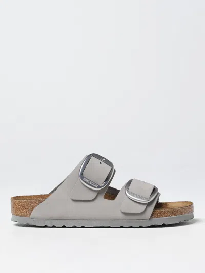 Birkenstock Flat Sandals  Woman In Grey