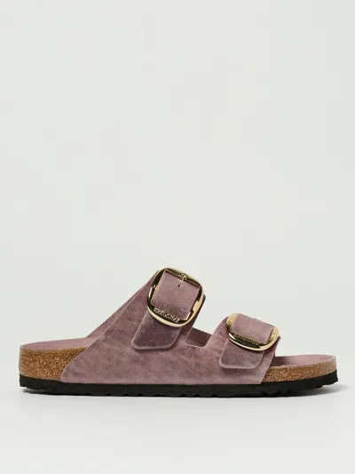 Birkenstock Flat Sandals  Woman Color Lavander In Purple