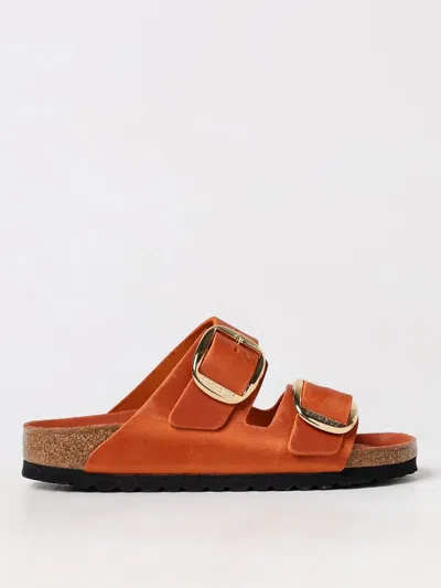 Birkenstock Flat Sandals  Woman Color Orange