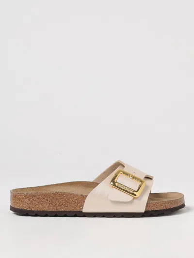Birkenstock Flat Sandals  Woman Color Pearl