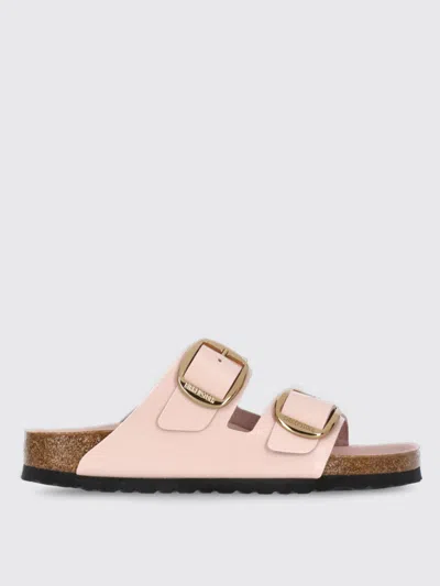 BIRKENSTOCK FLAT SANDALS BIRKENSTOCK WOMAN COLOR PINK,G74355010