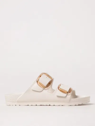 Birkenstock Flat Sandals  Woman Color White
