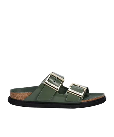 Birkenstock Arizona Buckle-fastening Sandals In Purple