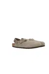 Birkenstock Ciabatta Tokio Taupe Suede Leather