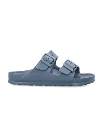 Birkenstock Flat Shoes In Blue