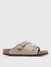 Birkenstock Zürich Buckled 20mm Sandals In Beige