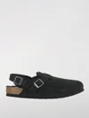 Birkenstock Flat Shoes  Woman Color Black In Schwarz